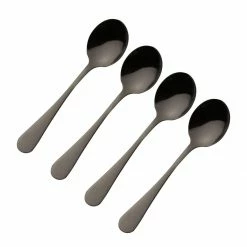 Viners Select 4-Piece Tea Spoon Set | Grey