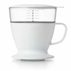 OXO Brew Pour-Over Coffee Maker With Water Tank -Curious Shop 11180100 pour over coffee maker with water tank by oxo brew
