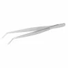 Mercer Culinary Curved Fine Tip Precision Plus Stainless Steel Plating Tongs | 6.125" -Curious Shop 1292629