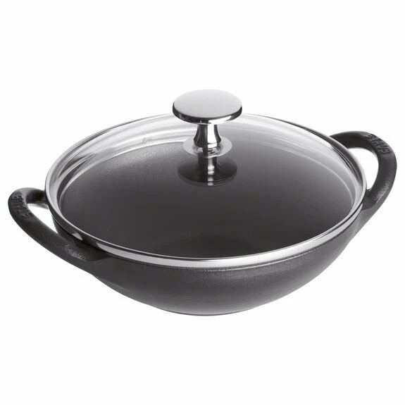 Staub 0.5 Qt. Baby Wok | Matte Black 2 Staub 0.5 Qt. Baby Wok | Matte Black