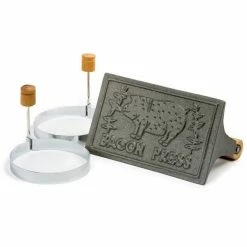 Norpro Bacon Press And Egg Ring Set