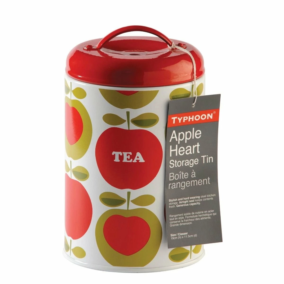 Typhoon Apple Heart Collection | Tea Canister 4 Typhoon Apple Heart Collection | Tea Canister - Image 2