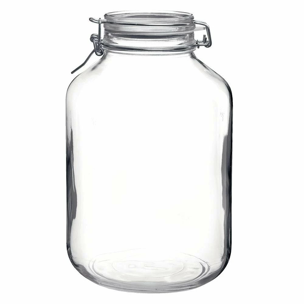 Bormioli Rocco 4.67L Swing Top Fido Glass Jars | 6-pack 4 Bormioli Rocco 4.67L Swing Top Fido Glass Jars | 6-pack - Image 2