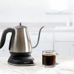 Capresso 40-Ounce Pour-Over Gooseneck Tea Kettle -Curious Shop 290.05 lifestyle 3 hr