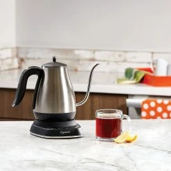 Capresso 40-Ounce Pour-Over Gooseneck Tea Kettle -Curious Shop 290.05 lifestyle hr