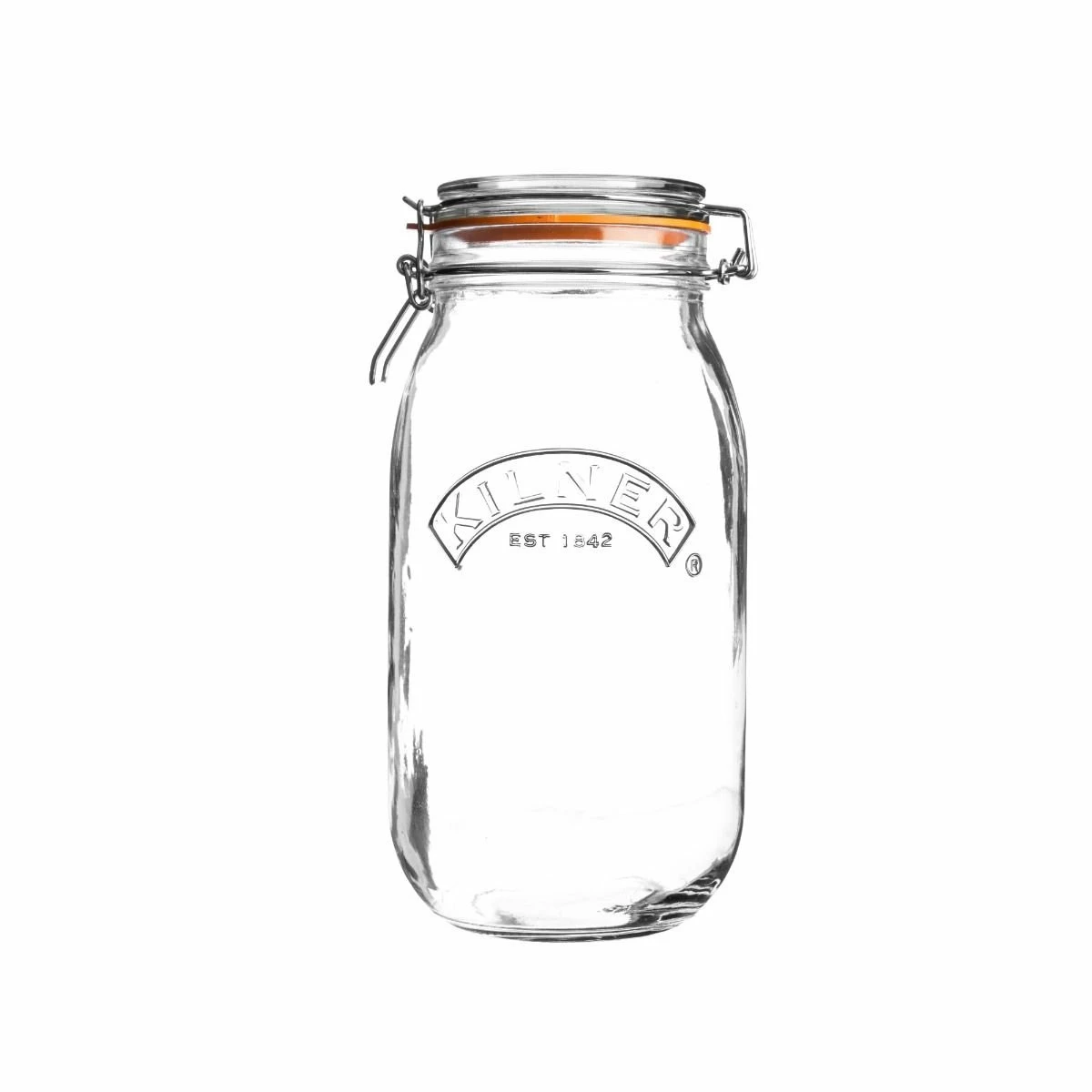 Kilner Round Swing Top Glass Jar | 2L 3 Kilner Round Swing Top Glass Jar | 2L