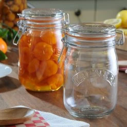 Kilner Round Swing Top Glass Jar | 1L -Curious Shop 34jar8