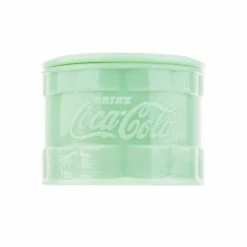 TableCraft 14oz Coca-Cola Jadeite Salt Cellar With Lid