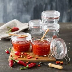 Luigi Bormioli Lock-Eat Food Jar 4.25oz -Curious Shop 425 4