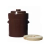 Roots & Harvest Fermentation Crock Set With Lid & Weights | 5 Quarts -Curious Shop 4654654 1