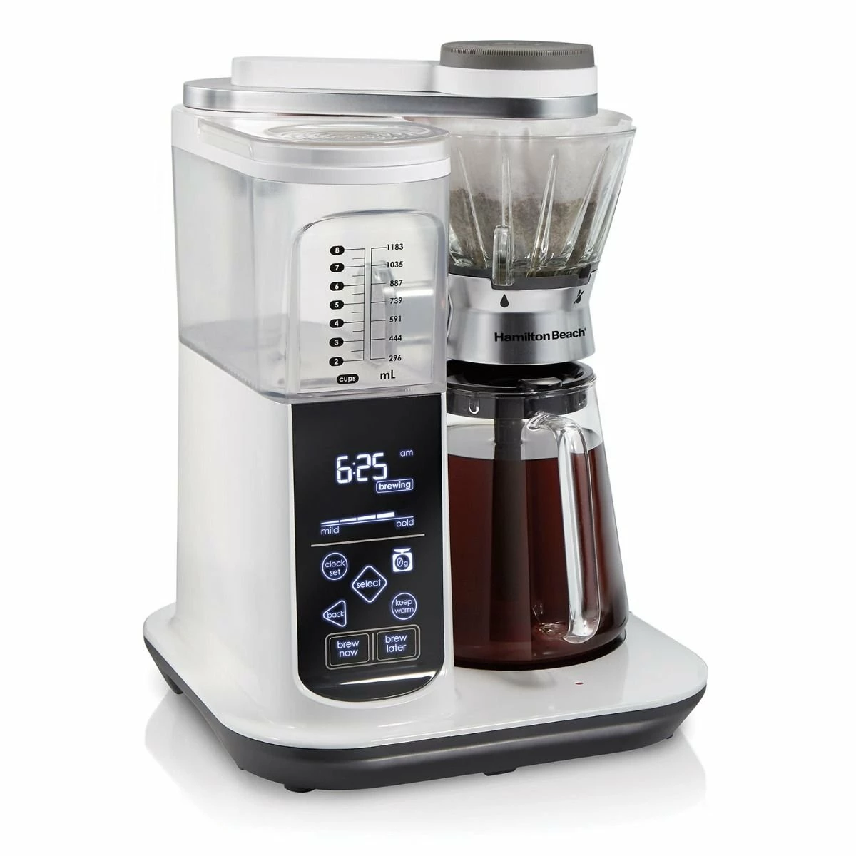 Hamilton Beach Home Hamilton Beach 8 Cup Convenient Craft Automatic Or Manual Pour Over Coffee Brewer 3 Hamilton Beach Home Hamilton Beach 8 Cup Convenient Craft Automatic Or Manual Pour Over Coffee Brewer