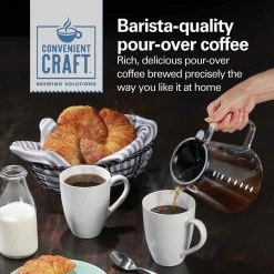 Hamilton Beach Home Hamilton Beach 8 Cup Convenient Craft Automatic Or Manual Pour Over Coffee Brewer 13 Hamilton Beach Home Hamilton Beach 8 Cup Convenient Craft Automatic Or Manual Pour Over Coffee Brewer -Curious Shop 46700 vpa 02
