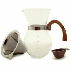 Norpro Pour Over Coffee Maker With Stainless Steel Filter -Curious Shop 5588w