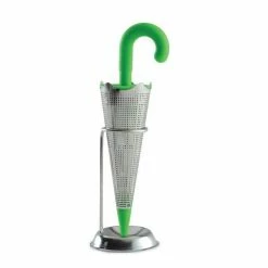 Norpro Umbrella Tea Infuser & Stand -Curious Shop 5643 norpro umbrella tea infuser w stand
