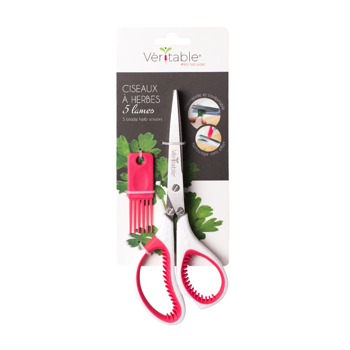 Veritable® 5-Blade Herb Scissors 4 Veritable® 5-Blade Herb Scissors - Image 2