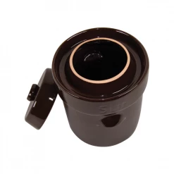 Roots & Harvest Fermentation Crock Set With Lid & Weights | 10 Quarts 5 Roots & Harvest Fermentation Crock Set With Lid & Weights | 10 Quarts -Curious Shop 651 1