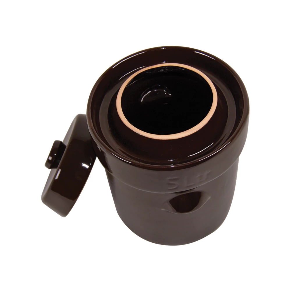 Roots & Harvest Fermentation Crock Set With Lid & Weights | 10 Quarts 4 Roots & Harvest Fermentation Crock Set With Lid & Weights | 10 Quarts - Image 2
