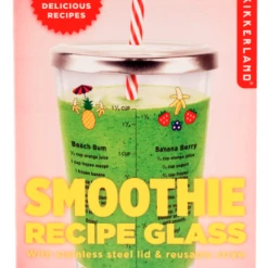 Kikkerland Recipe Glass | Smoothie