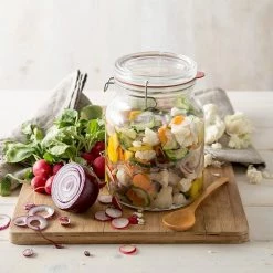 Luigi Bormioli Lock-Eat Handy Jar 68oz -Curious Shop 67 2