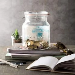 Luigi Bormioli Lock-Eat Handy Jar 68oz -Curious Shop 67 3