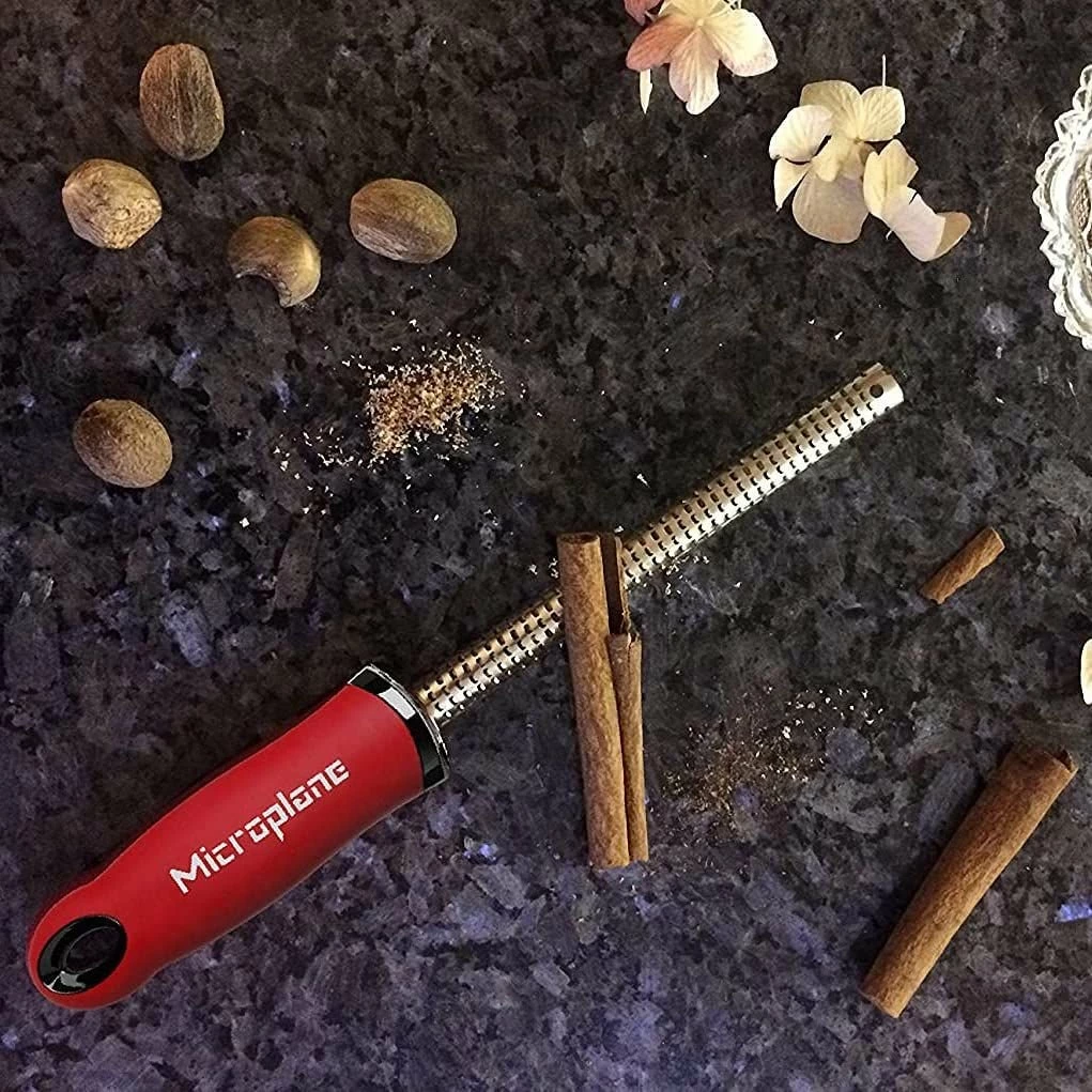 Microplane Premium Series Spice Grater | Red 6 Microplane Premium Series Spice Grater | Red - Image 4