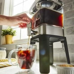 KitchenAid 38oz Cold Brew Coffee Maker | Brushed Stainless 12 KitchenAid 38oz Cold Brew Coffee Maker | Brushed Stainless -Curious Shop 710lxs341bl. ac sl1500