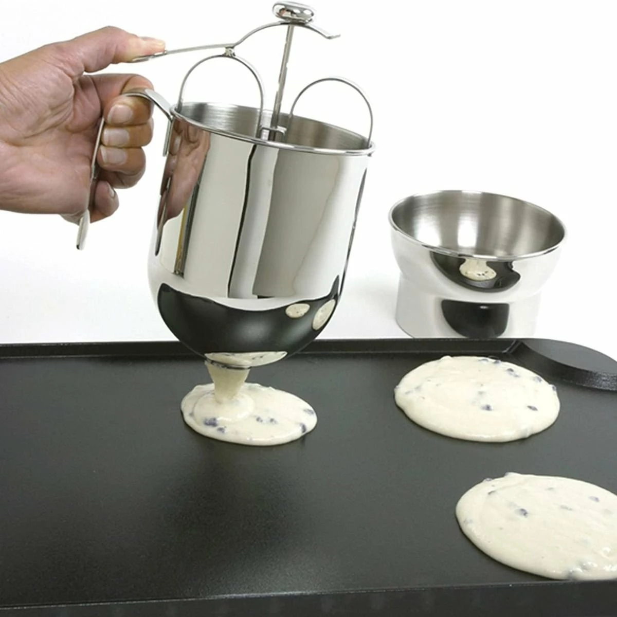 Norpro Stainless Steel Pancake Dispenser 4 Norpro Stainless Steel Pancake Dispenser - Image 3