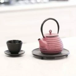 Frieling 17oz Nabe Cast Iron Teapot | Lavender -Curious Shop 71ks02pfhtl. ac sl1500 1