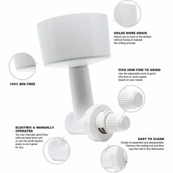 Family Grain Mill Flaker & Mill Attachment Combo -Curious Shop 71rblxak04l. ac sl1500 1