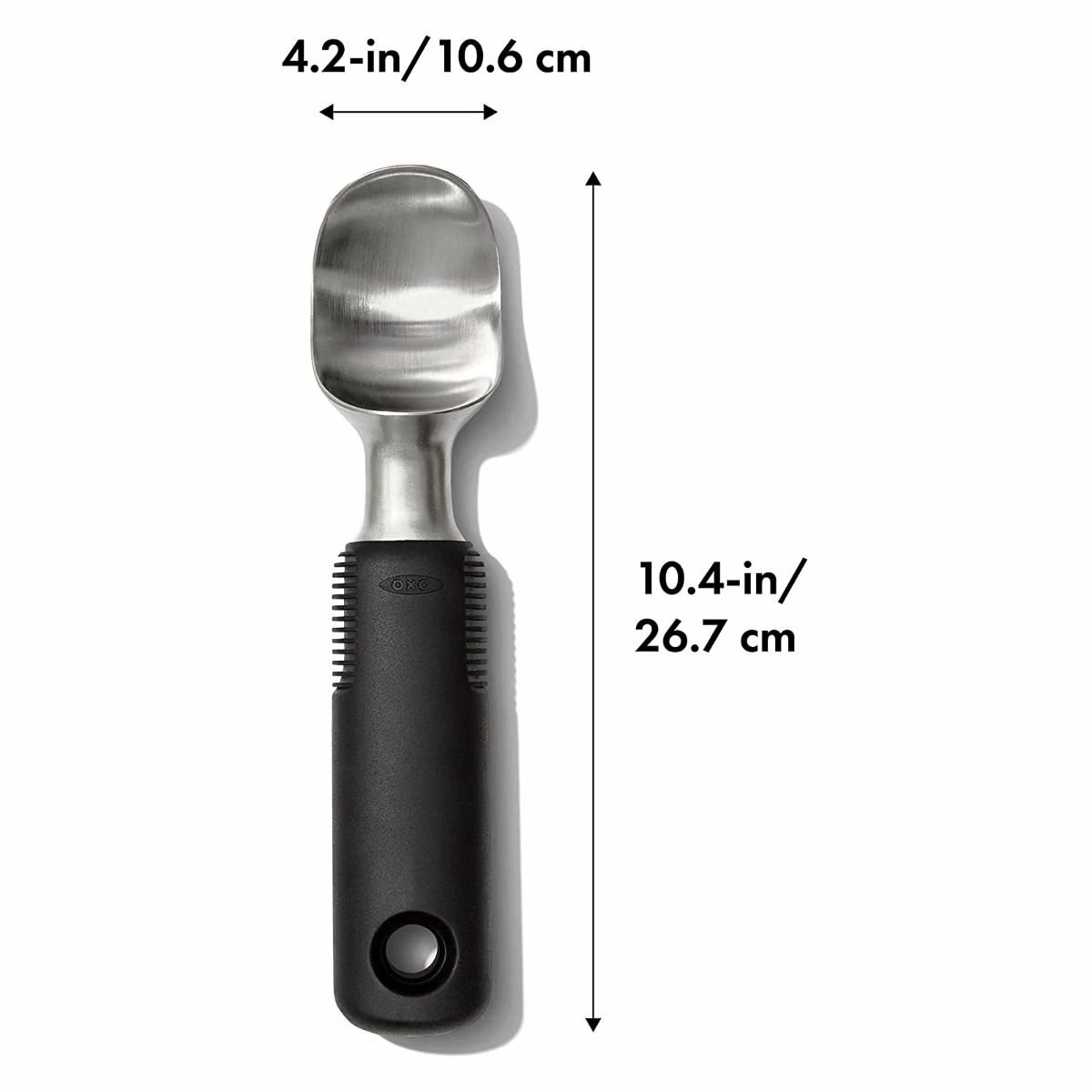 OXO Stainless Steel Ice Cream Scoop 4 OXO Stainless Steel Ice Cream Scoop - Image 2