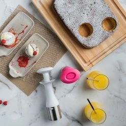 Cuisipro Scoop & Stack Ice Cream Scoop | White -Curious Shop 747316 18 ls 3 1800x1800