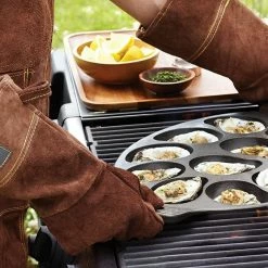 Fox Run Cast Iron Oyster Grill Pan