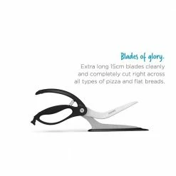 Dreamfarm Scizza Pizza Cutting Scissors | Black -Curious Shop 7 7