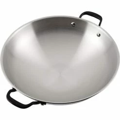 KitchenAid Non-Electrics KitchenAid Stainless Steel 5-Ply Stir Fry/Wok | 15" -Curious Shop 81xtbl36rol. ac sl1500