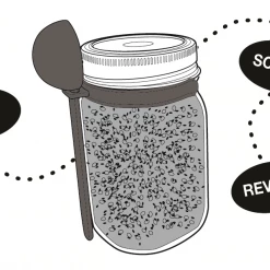 Fox Run Jarware Coffee Spoon Clip - Black 10 Fox Run Jarware Coffee Spoon Clip - Black -Curious Shop 82652 fox run jarware coffee spoon clip black drawing