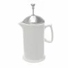 Chantal White Ceramic 28 Ounce French Press -Curious Shop 92 fp28 sw chantal 28oz semi gloss white french press