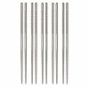 Helen's Asian Kitchen Stainless Steel Chopsticks - 5 Pairs