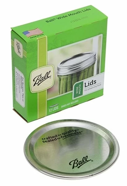 Ball Wide Mouth Canning Lids - 12 Pack 3 Ball Wide Mouth Canning Lids - 12 Pack