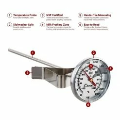 Escali Instant Read Beverage Thermometer -Curious Shop bev3