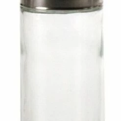 RSVP International RSVP Glass Spice Bottle With Stainless Steel Lid