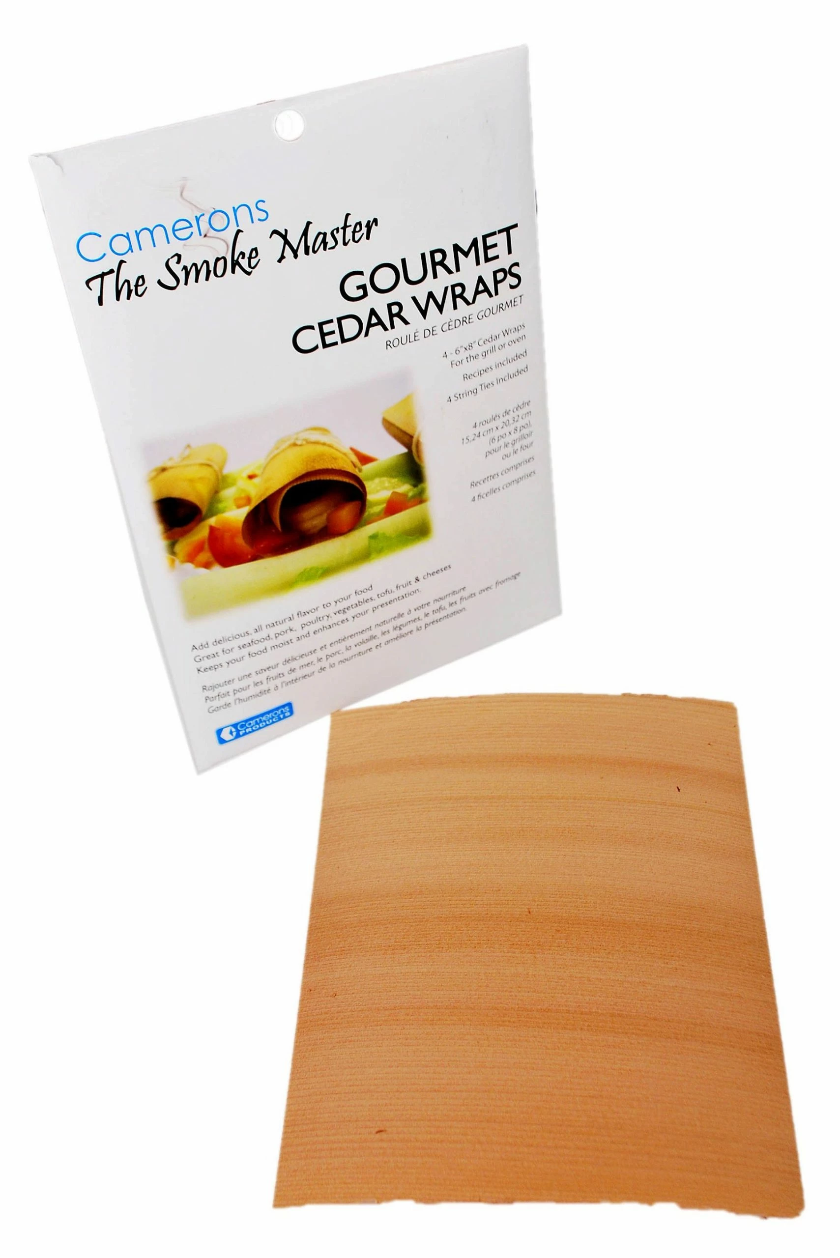 Camerons Products Cedar Wraps - 4 Pack (CW6X8-4) 3 Camerons Products Cedar Wraps - 4 Pack (CW6X8-4)