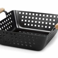 Camerons Products Camerons BBQ Grilling Wok -Curious Shop camerons grilling wok with high sides