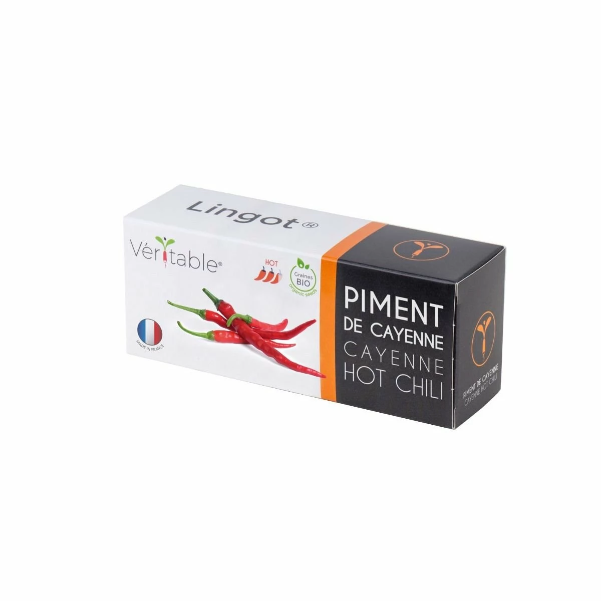 Veritable® Lingot Seed Pod | Cayenne Hot Chili 3 Veritable® Lingot Seed Pod | Cayenne Hot Chili