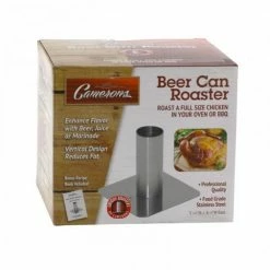 Camerons Products Camerons Stainless Steel Beer Can Roaster -Curious Shop cbr camerons products stainless steel beer can roaster box
