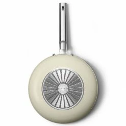 SMEG 12" Nonstick Wok | Cream 10 SMEG 12" Nonstick Wok | Cream -Curious Shop ckfw3001crm 6