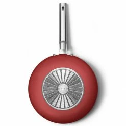 SMEG 12" Nonstick Wok | Red 10 SMEG 12" Nonstick Wok | Red -Curious Shop ckfw3001rdm 6