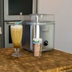 Cuisinart Pure Indulgence 2-Quart Frozen Yogurt/Sorbet & Ice Cream Maker -Curious Shop cuisinart lifestyle 1