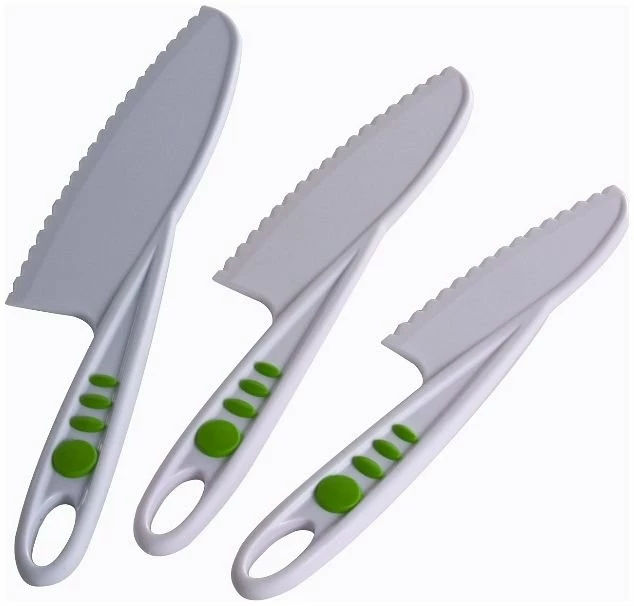 Curious Chef TCC50029 Three Piece Nylon Knife Set 3 Curious Chef TCC50029 Three Piece Nylon Knife Set