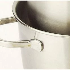 Demeyere RESTO Asparagus Steamer & Pasta Pot - 3 PC Set - 4.8 Qt. -Curious Shop demeyere resto handle compressed