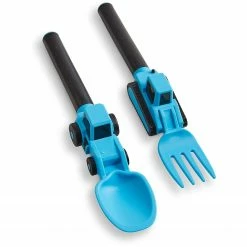 Masontops Dinneractive Construction Utensil Set Of 2 Blue